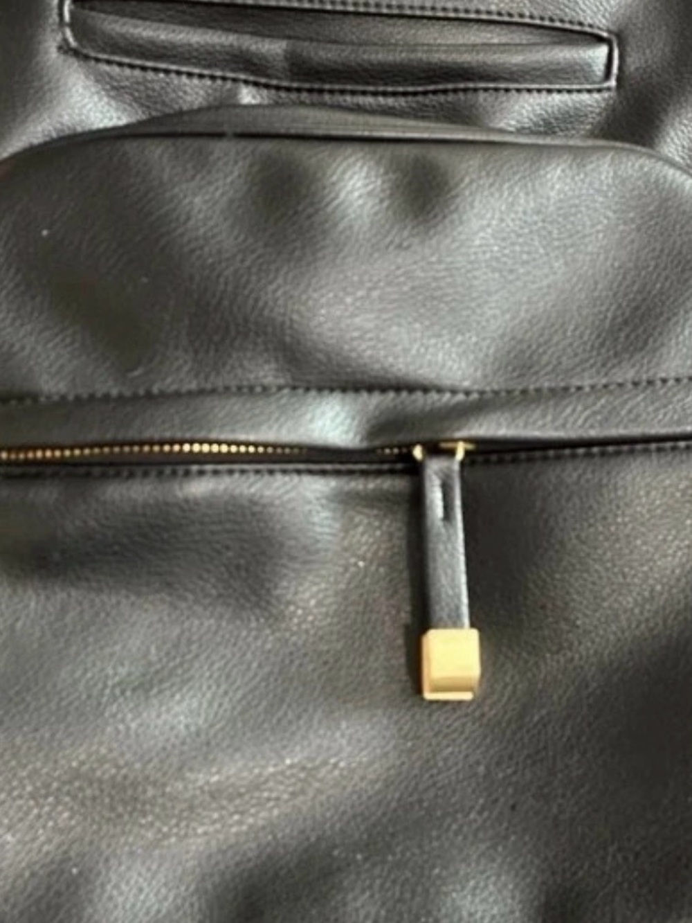 Ju-Ju-Be Black Backpack with Gold Hardware Accent